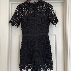 -Bardot Spring Romper-